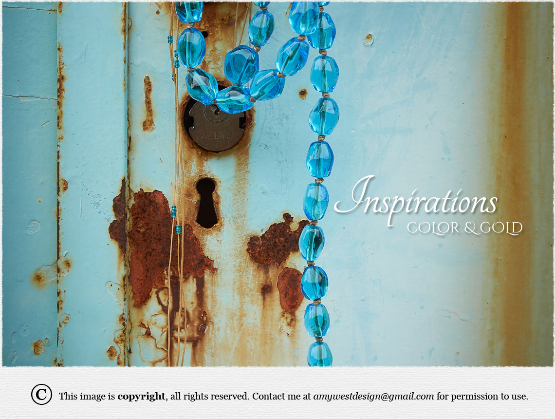Inspirations, Colors & Gold, Jewelry by Amy West